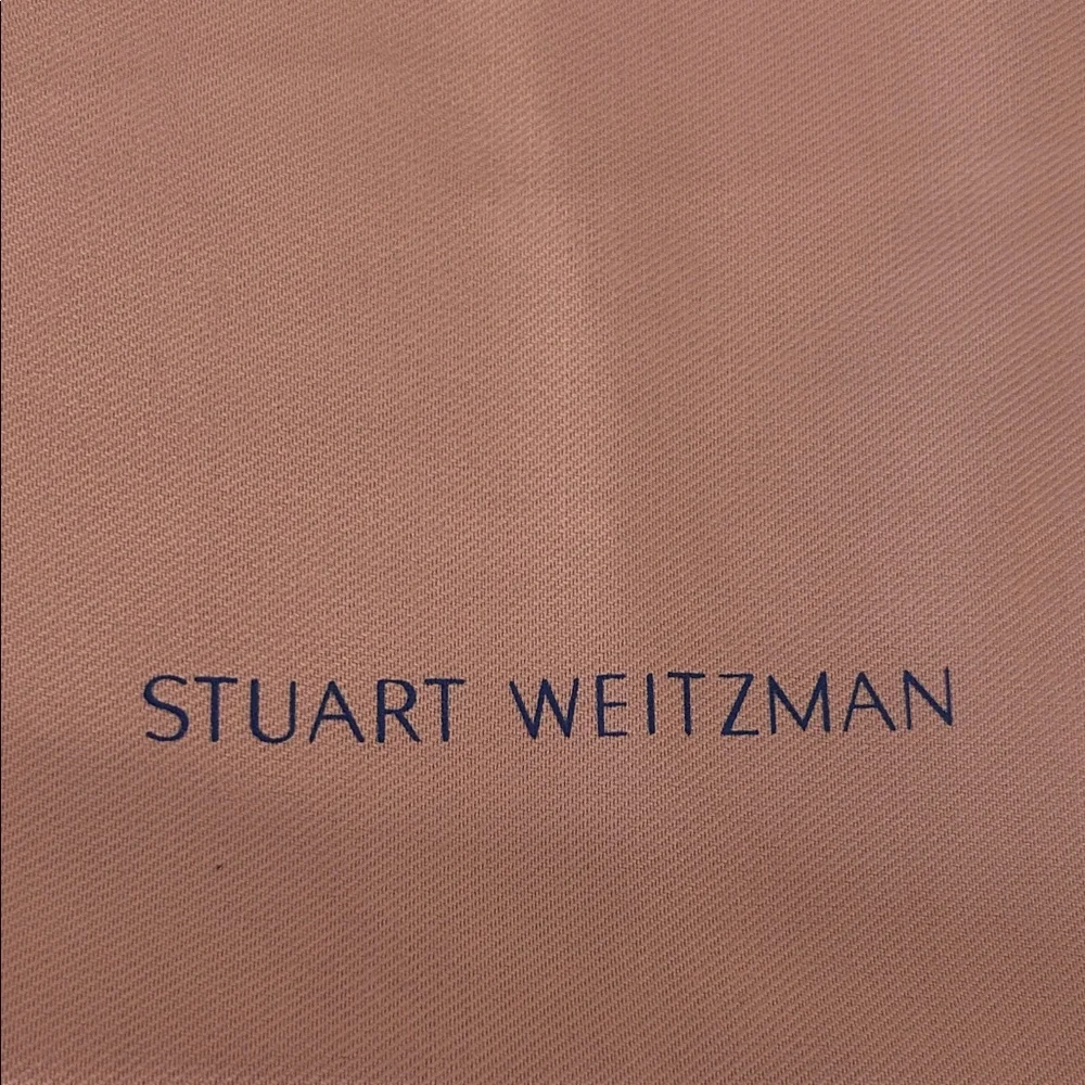 Stuart Weitzman Blush Pink Dust Bag - 14x10